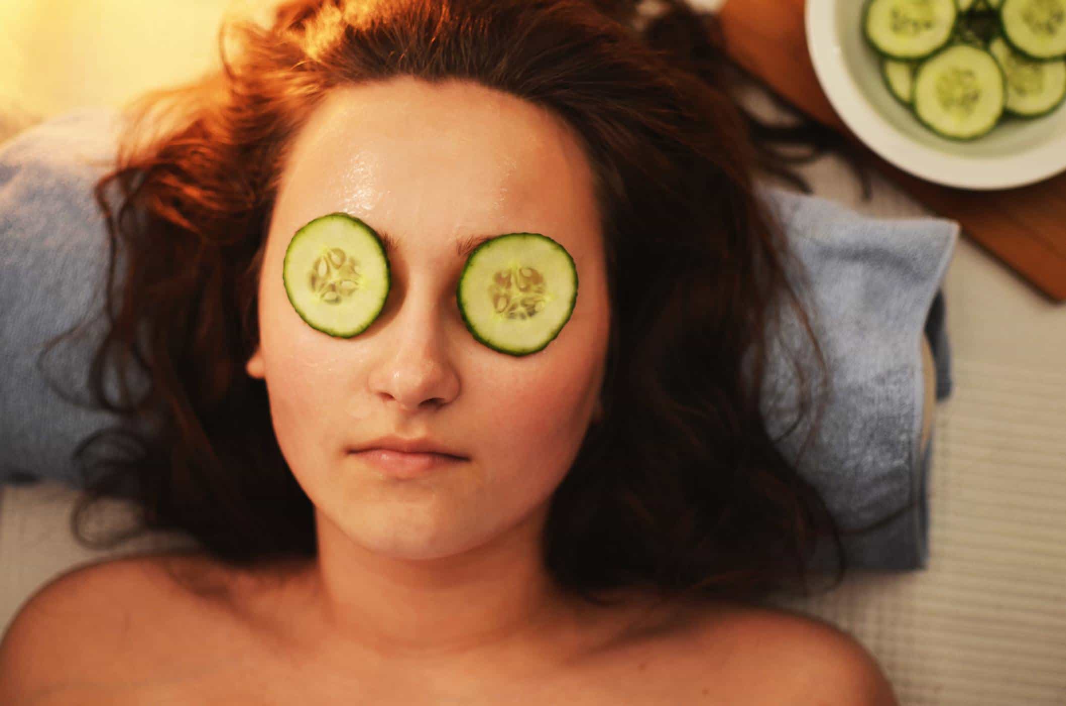 Verschillende voordelen van komkommermaskers voor de gezichtshuid