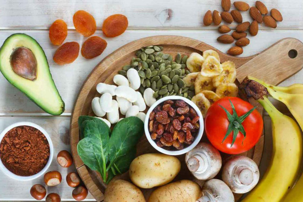 10 voedingsmiddelen die kalium voor het lichaam bevatten