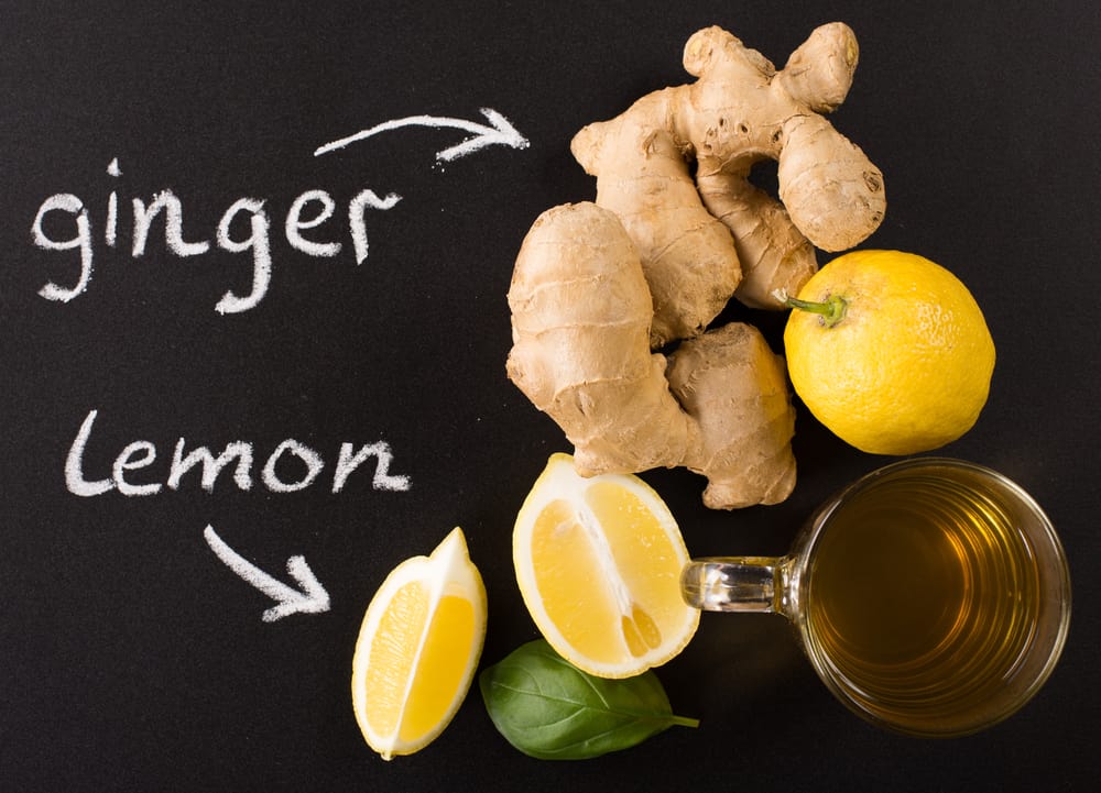 Mezcla de agua de limón y jengibre, ¿realmente puede encoger un estómago distendido?