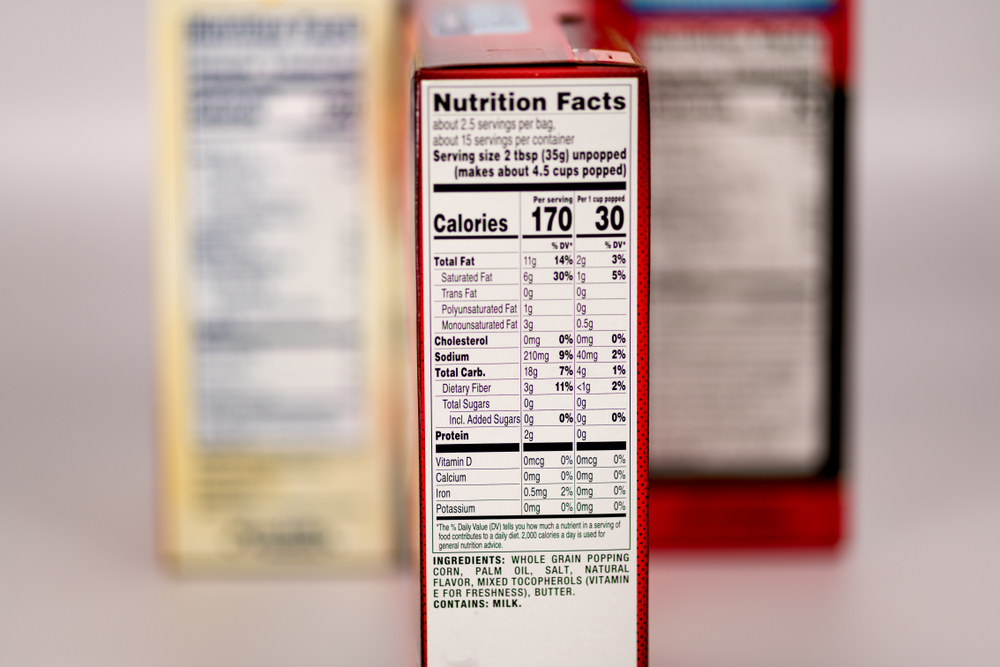 Hoe voedingswaarde-informatie op voedselverpakkingen te lezen?