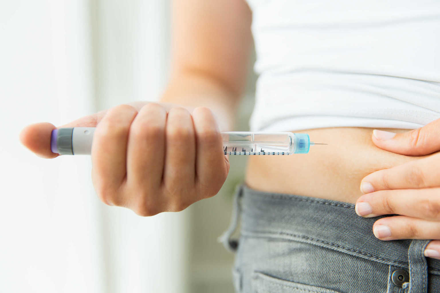 Modul corect de injectare a insulinei și cea mai bună locație